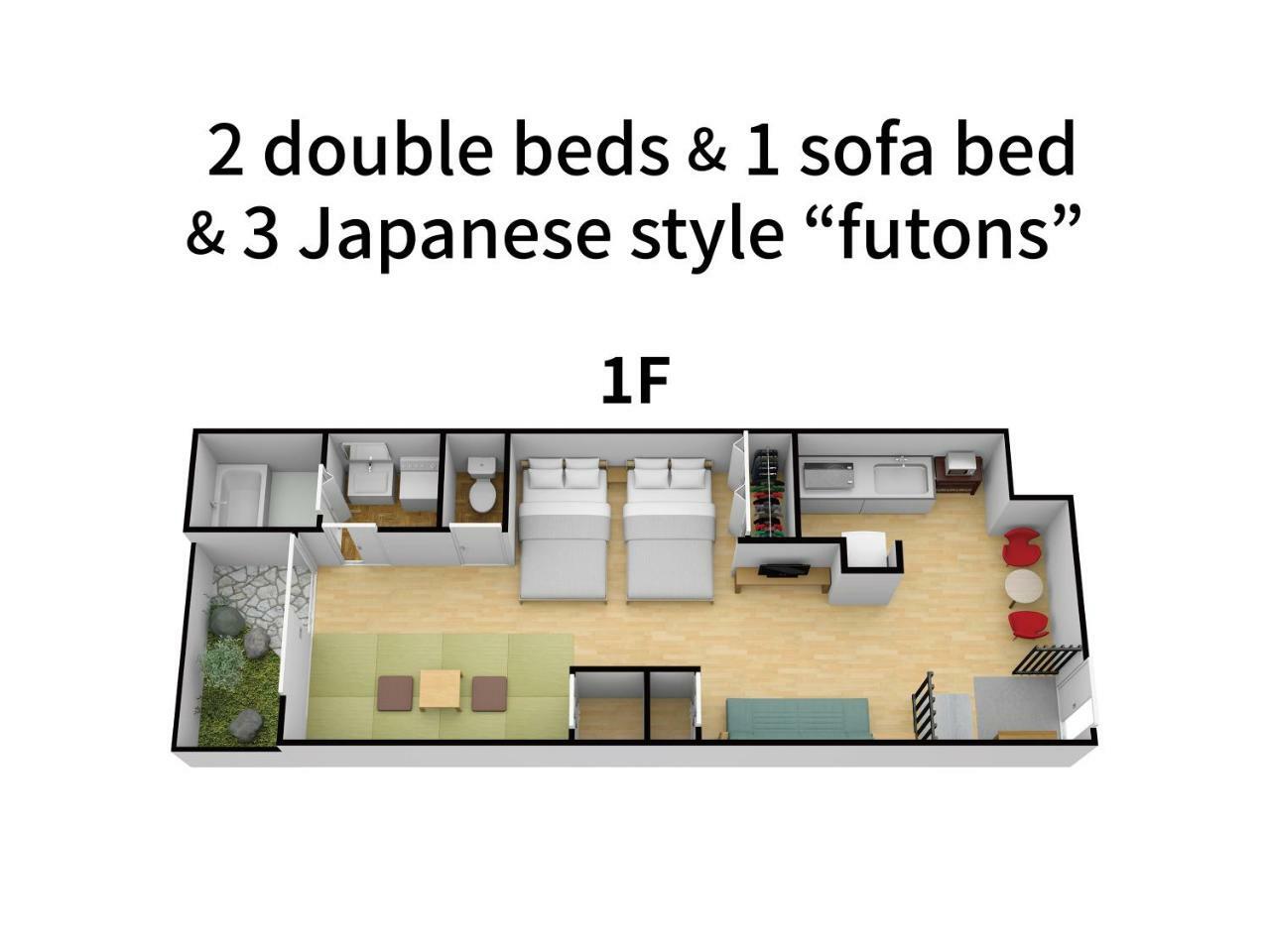 Tino Asuka Villa Osaka Bagian luar foto